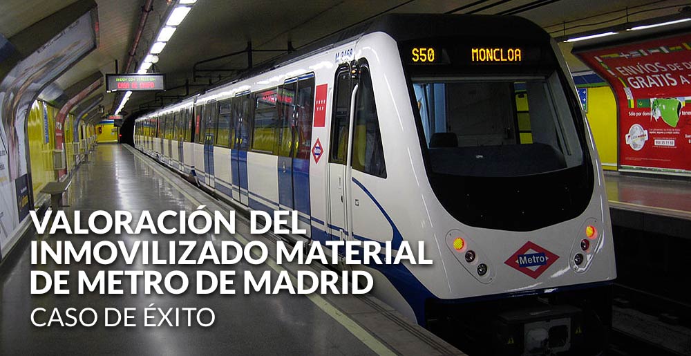 Gesvalt realiza la valoración del inmovilizado material de Metro de Madrid